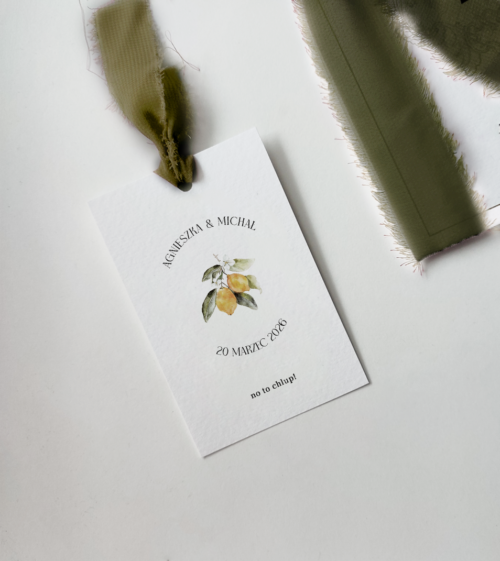 Eleganckie zawieszki na butelki - cytrynki, toscania, boho, rustykalne.