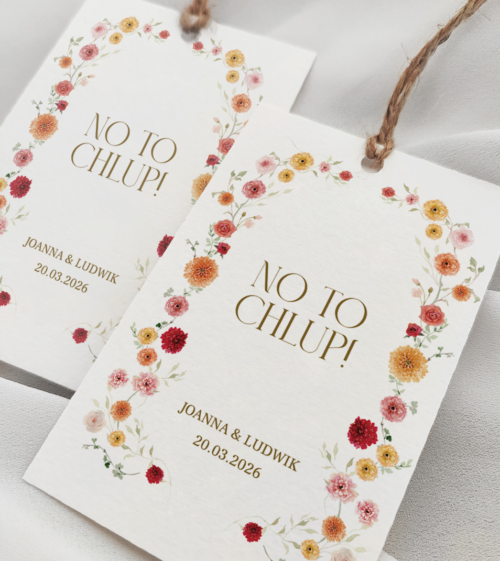 zawieszki na butelki żółte