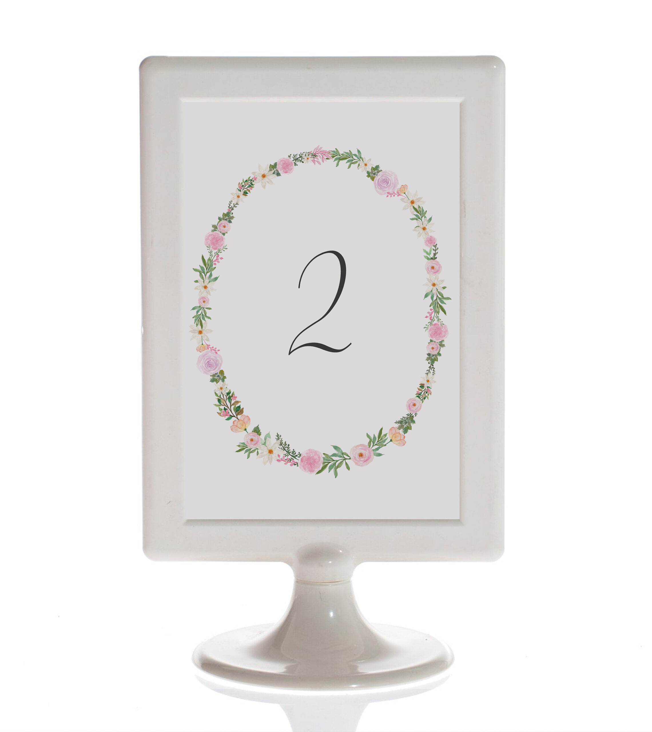 Numeracja stołu – Winton | Różowe