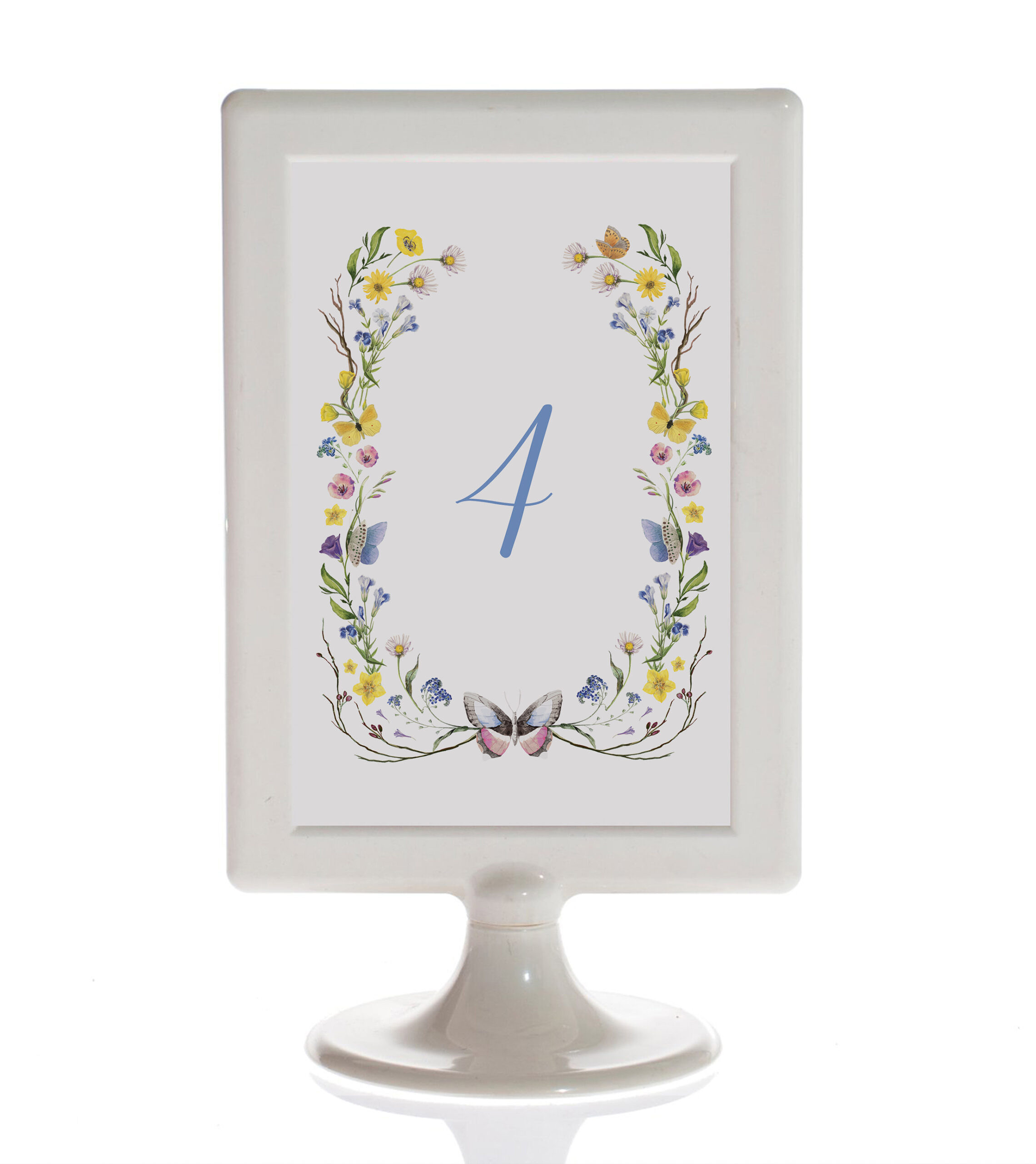 Numeracja stołu – Kwiaty polne No. 1